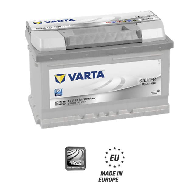 Immagine di BATTERIA VARTA 74AH E38  574 402 075