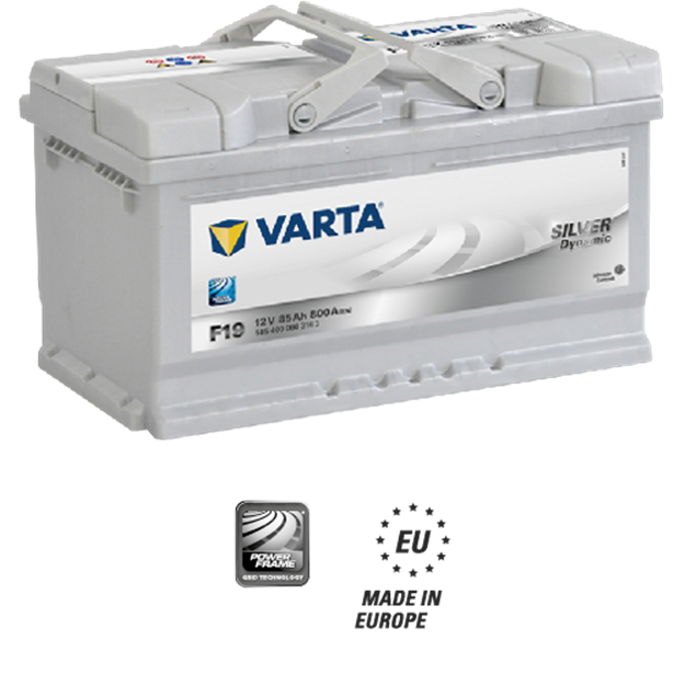 Immagine di BATTERIA VARTA 85AH F19