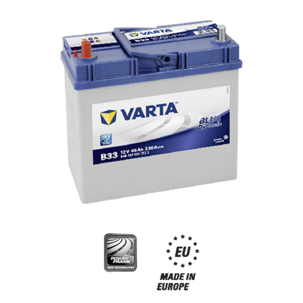 Immagine di BATTERIA VARTA 45AH B33