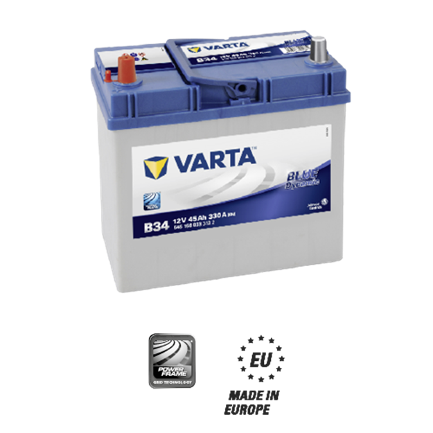 Immagine di BATTERIA VARTA 45AH B34