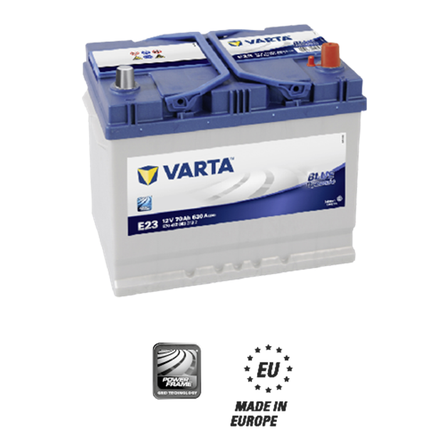 Immagine di BATTERIA VARTA 70AH E23