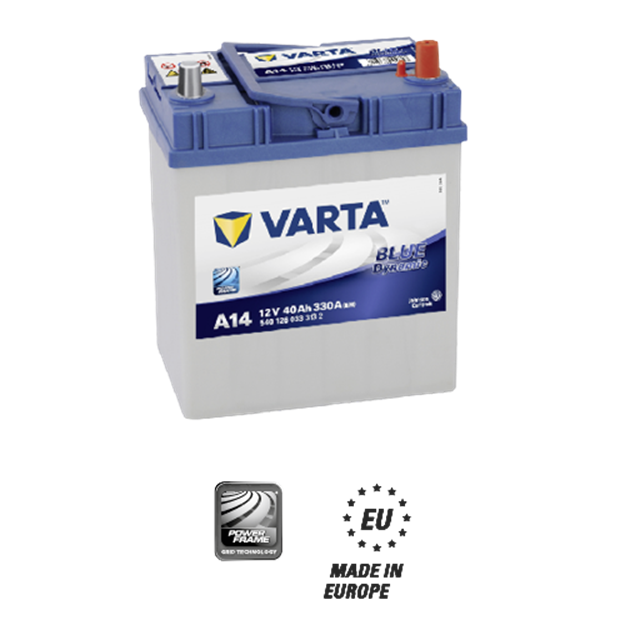 Immagine di BATTERIA VARTA 40AH A14 540126033