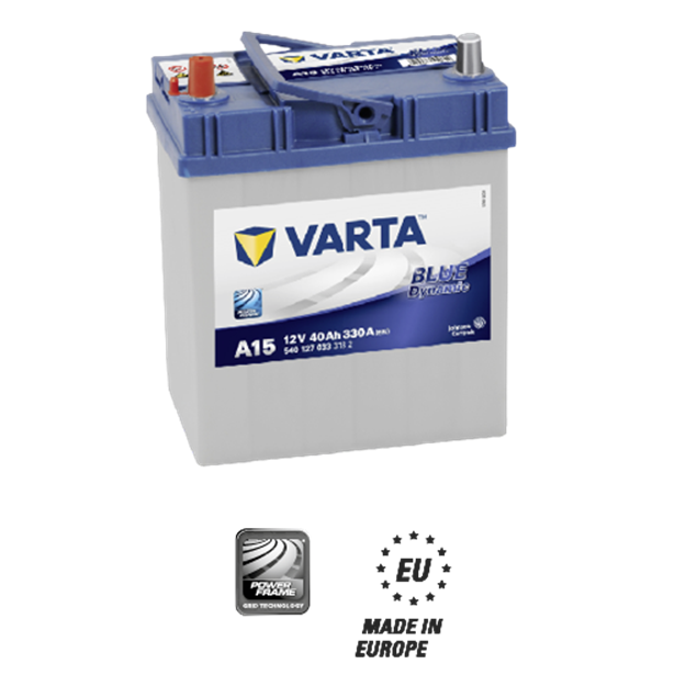 Immagine di BATTERIA VARTA 40AH A15 540127033