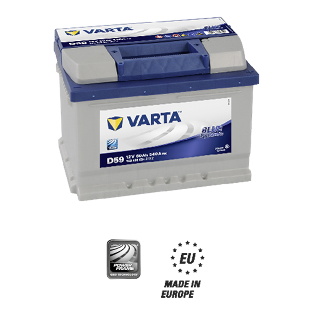 Immagine di BATTERIA VARTA 60AH D59