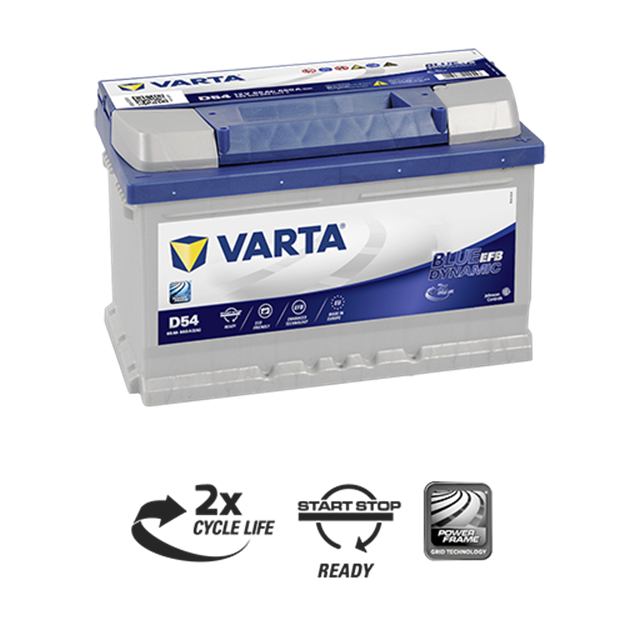 Immagine di BATTERIA VARTA 65AH D54 EFB START&STOP