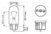 Immagine di LAMPADINA BOSCH 12V 5W 1987302206 12/5 TUTTO VETRO