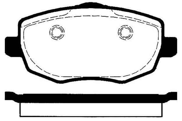 Immagine di Pastiglie Freno Raicam RA03320 Lancia Y