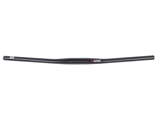 Immagine di Manubrio DARIMO CARBON MTB Flatbar 6° | 31,8 mm 3K bright / red