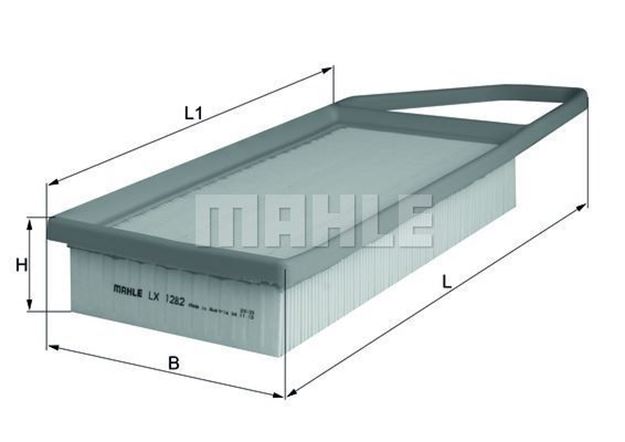 Filtro aria Mahle LX1282