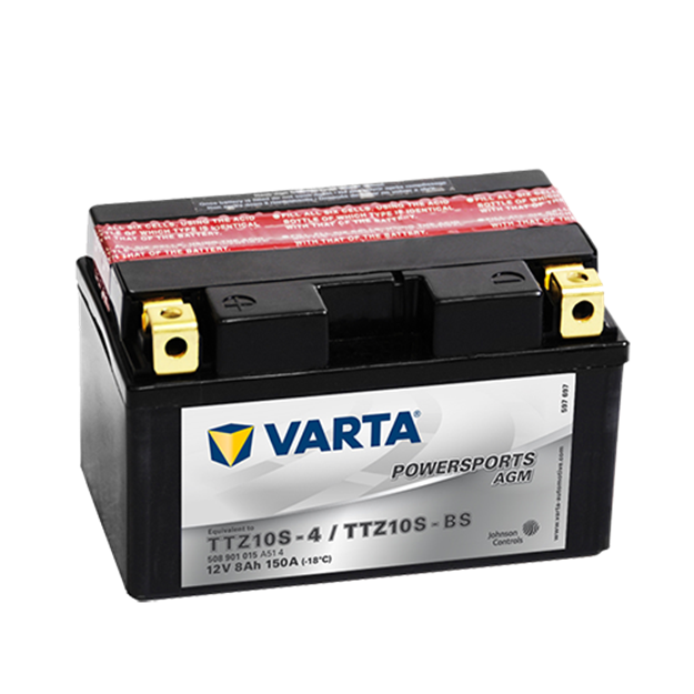 Immagine di Batteria Moto Varta POWERSPORTS AGM 508901015  TTZ10S-BS