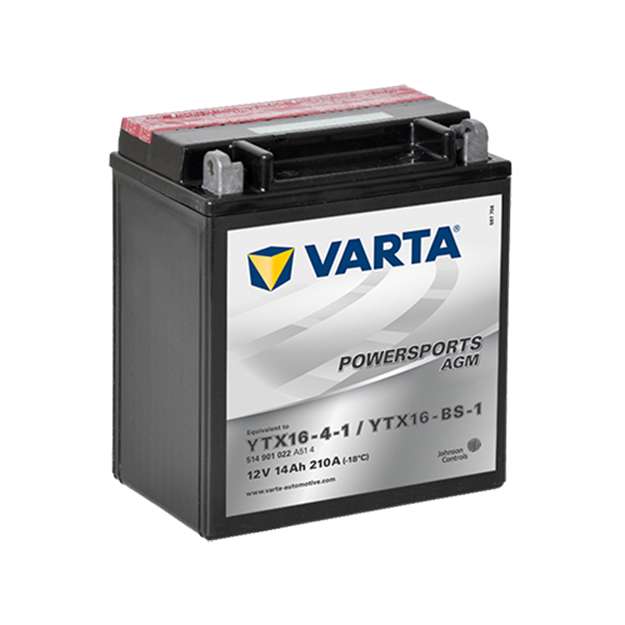 Picture of Batteria Moto Varta POWERSPORTS AGM  514901022 YTX16-BS-1