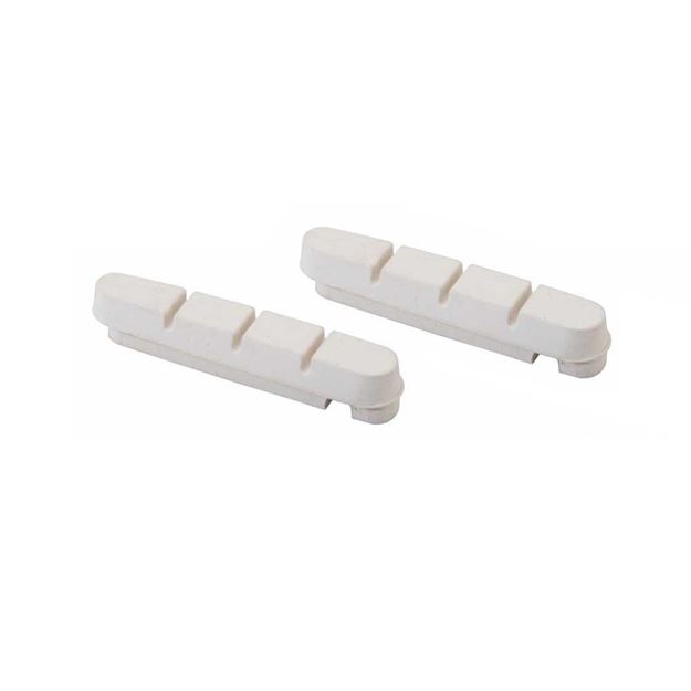 Immagine di Coppia pattini freno Elvedes EL6837 compatibili Shimano