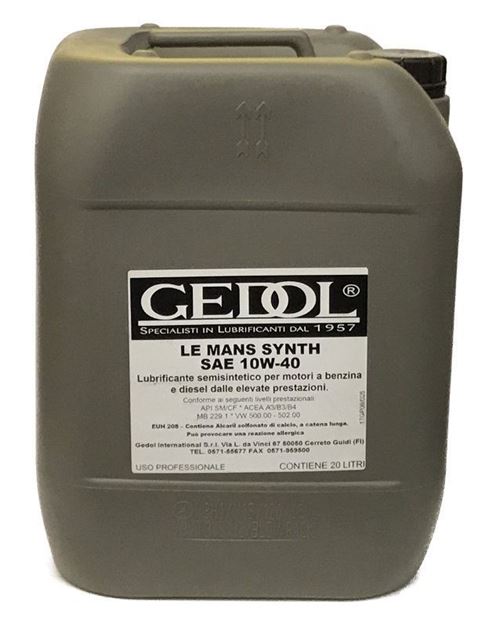 Olio motore 10w40 Le Mans Gedol lt.20