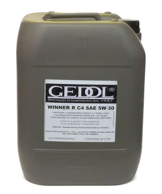 Olio motore 5w30 r c4 lt.20