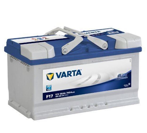 BATTERIA VARTA 80AH F17