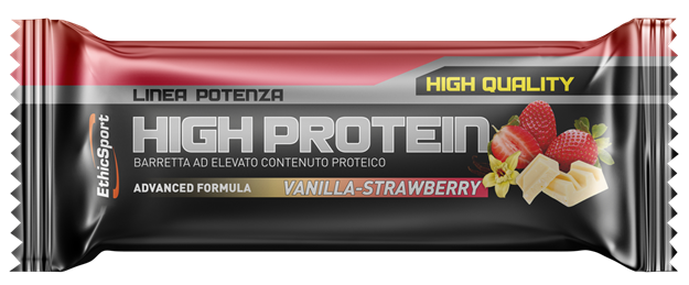 Ethic Sport High Protein Vanilla-Strawberry barretta proteica