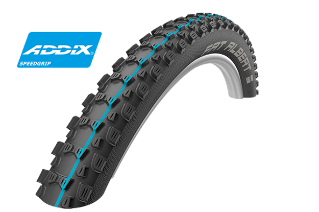 Immagine di Copertone Schwalbe Fat Albert Rear 29x2.35 Snakeskin TL-easy Addix Speedgrip Evolution Line pieghevole nero