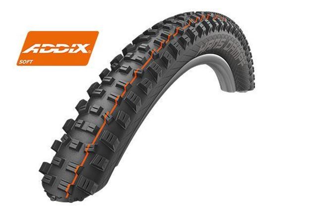 Immagine di Copertone Schwalbe Hans Dampf 29x2.35 Super Gravity TL-easy Addix Soft Evolution Line pieghevole nero