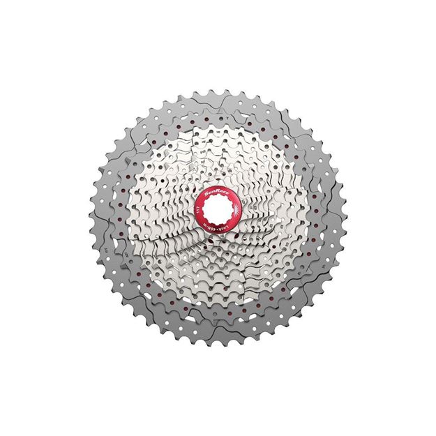 Immagine di Sunrace CSMZ90 11-50T Silver Cassetta Pignoni Shimano 12v