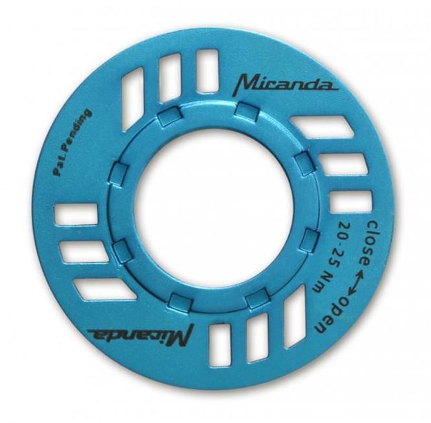 Immagine di Miranda E-Chainguard Nut per motore eBike Bosch blu