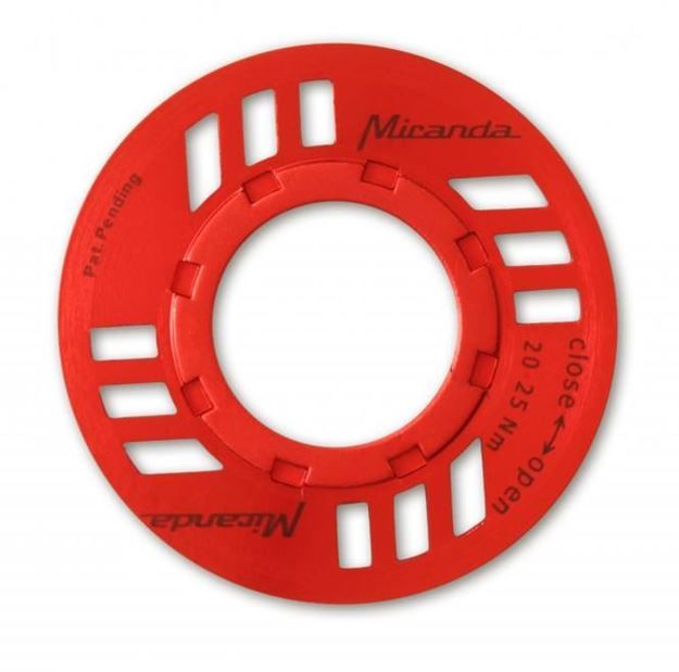 Immagine di Miranda E-Chainguard Nut per motore eBike Bosch rosso