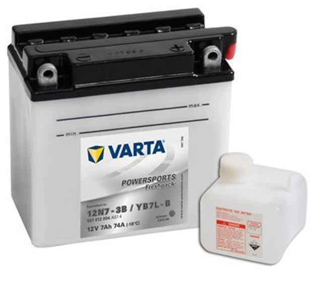 Immagine di Batteria Moto Varta POWERSPORTS Freshpack 507012004 12N7-3B