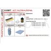 Picture of KIT FILTRAZIONE YDEA PER GRANDE PUNTO, PUNTO EVO, K108FT
