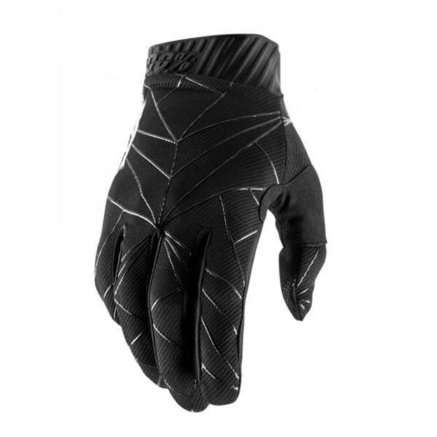 Immagine di GUANTI 100% RIDEFIT Black White