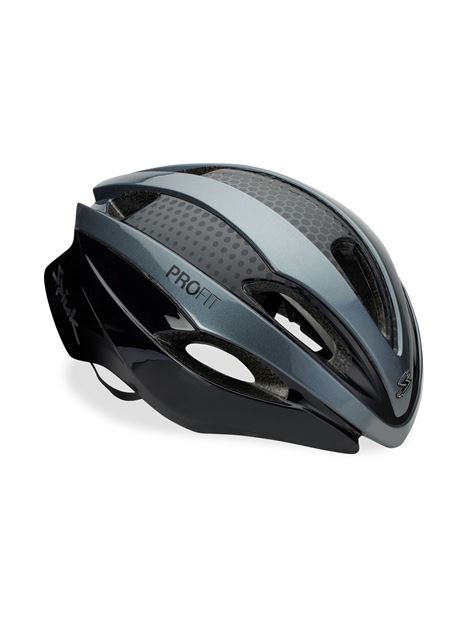 Immagine di CASCO SPIUK PROFIT AERO NERO GRIGIO TG S/M (52-58CM)