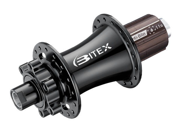 Evocomponents. Bitex BX210 Set mozzi Boost 32h 6 fori corpetto XD colore  nero