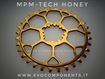 Immagine di MPM-TECH Corona Honey Sram Direct 34T offset 3mm gold sram direct compatibile