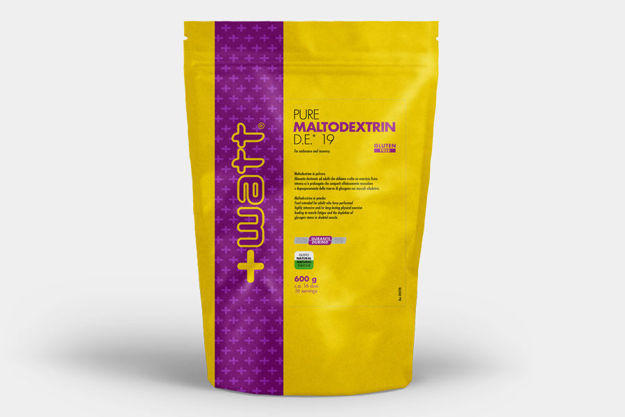 Immagine di +WATT Pure Maltodextrin D.E. 19 doypack 600g