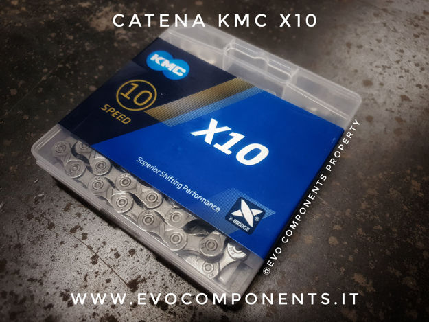 Picture of KMC X10 Grey catena 10 velocità