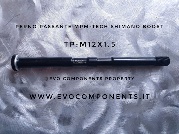 Immagine di Perno passante Mpm-Tech Shimano Boost 12x1.5 148 mm