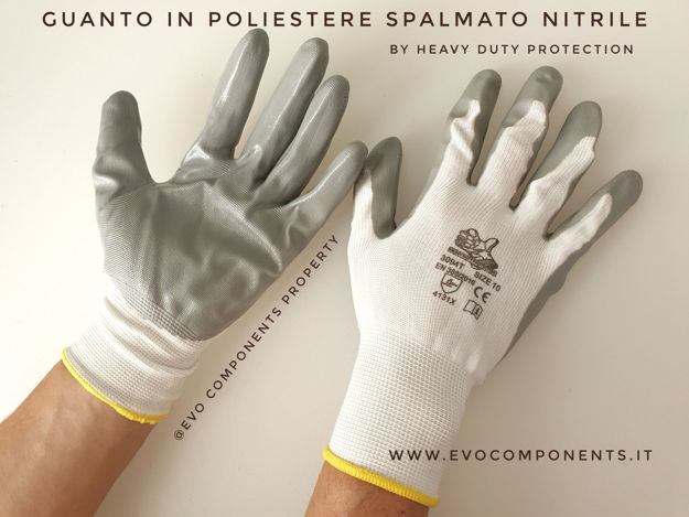 Immagine di Guanti poliestere spalmato nitrile Heavy Duty Protection