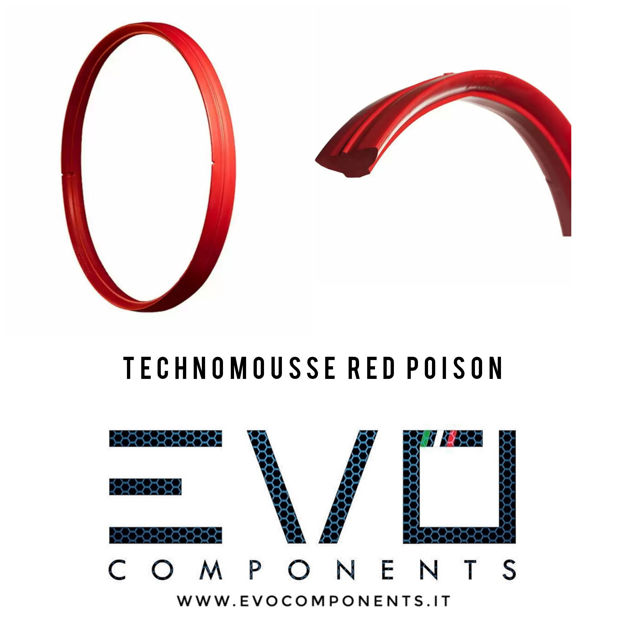 Immagine di TECHNOMOUSSE RED POISON - MOUSSE PER MTB, ENDURO, DOWNHILL