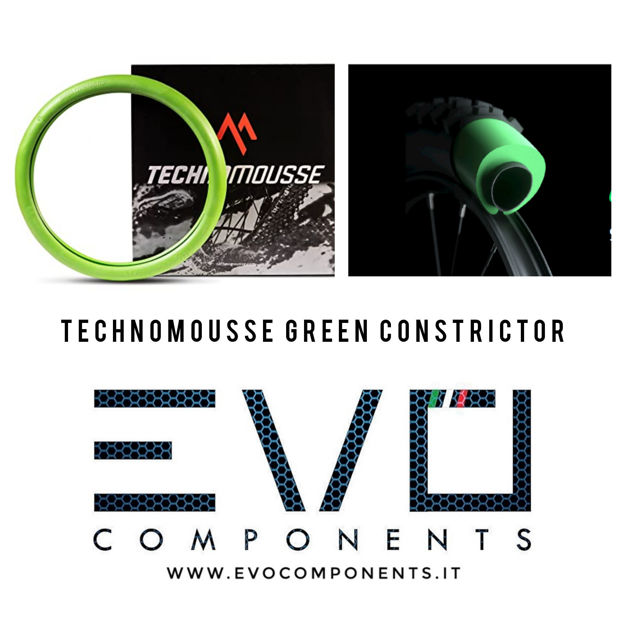 Immagine di TECHNOMOUSSE GREEN CONSTRICTOR - MOUSSE PER MTB, ENDURO, XC, DH, E-BIKE