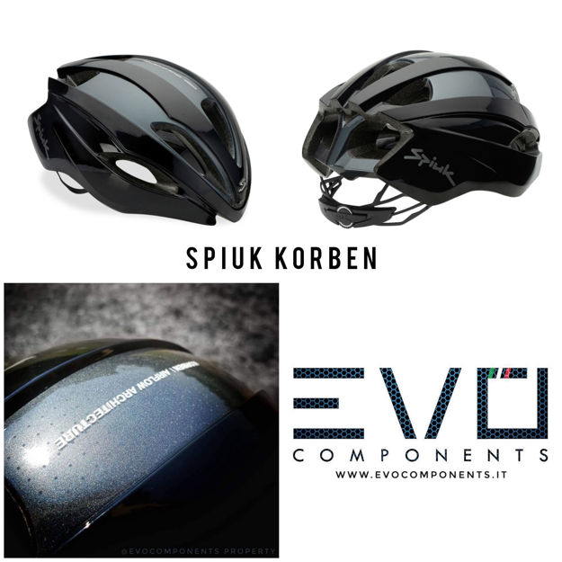 Immagine di CASCO SPIUK KORBEN NERO ANTHRACITE TG. M/L (53-61CM)