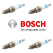 Immagine di Candela Accensione YR7DC+  Bosch 0242135515 SET 4 PEZZI