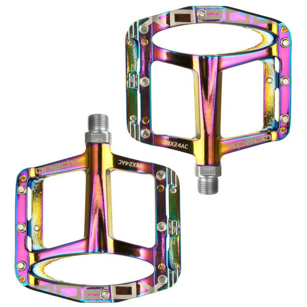 Picture of XPEDO SPRY PEDALS OIL SLICK - FLAT PEDALS