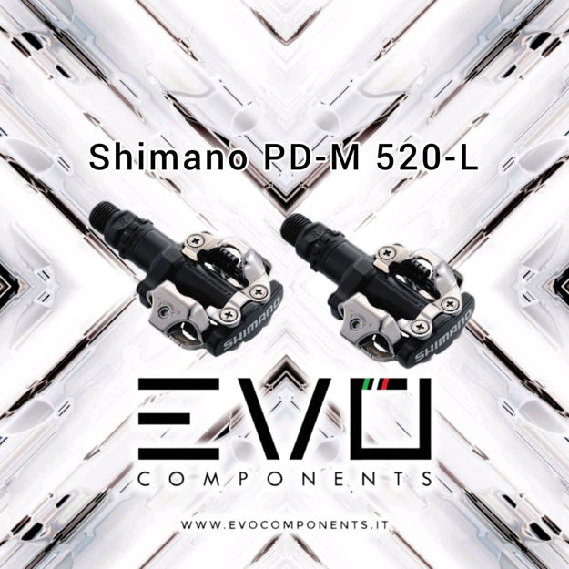 Immagine di SHIMANO PD-M520-L SPD Pedali Mtb