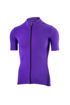 Immagine di Completo ciclismo Xtech maglia Essential viola - salopette podium - calza professional carbon viola