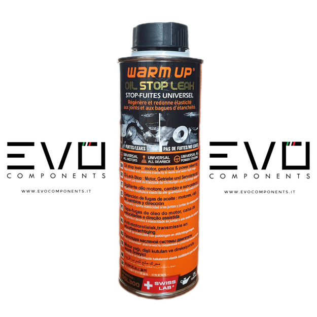 Immagine di WARM UP Oil Stop Leak - Additivo Olio Blocca Perdite Motore, Cambio, Idroguida