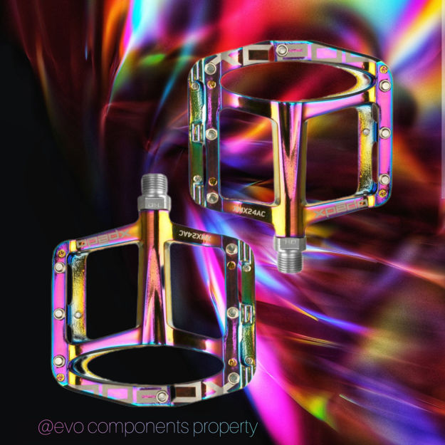 Immagine di XPEDO SPRY PEDALS OIL SLICK - PEDALI FLAT