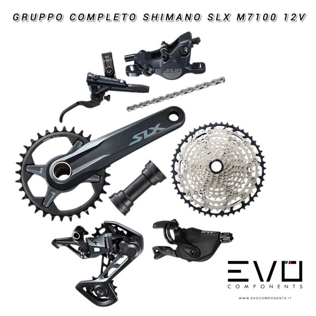 Immagine di SHIMANO SLX 7100 12 VELOCITA' GRUPPO COMPLETO OEM