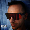 Immagine di OCCHIALI  VISIONAIR BLACK MATT LENTI REVO RED ANTIAPPANAMENTO