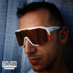 Immagine di OCCHIALI  VISIONAIR WHITE MATT LENTI REVO ORANGE ANTIAPPANAMENTO