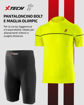 Immagine di Completo running Xtech maglia Olimpic grigia , panta Bolt