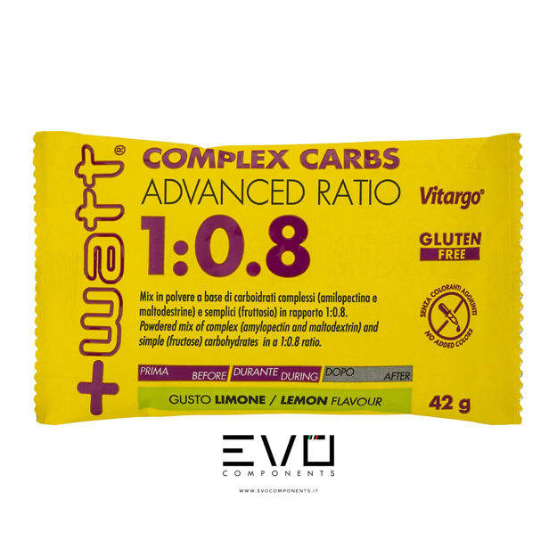 Immagine di +Watt Complex Carbs Avanced Ratio 1:0.8 bustina 42g monodose