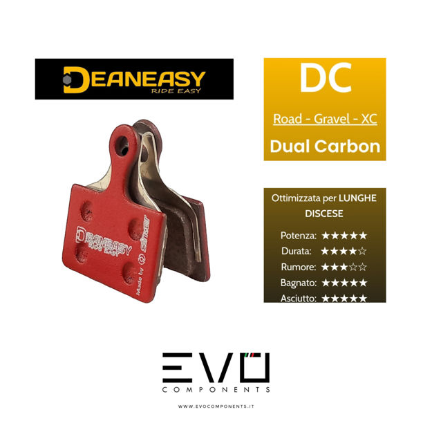 Immagine di DEANEASY DUAL CARBON SHIMANO XTR 9100 / DURA ACE / ULTEGRA / GRX